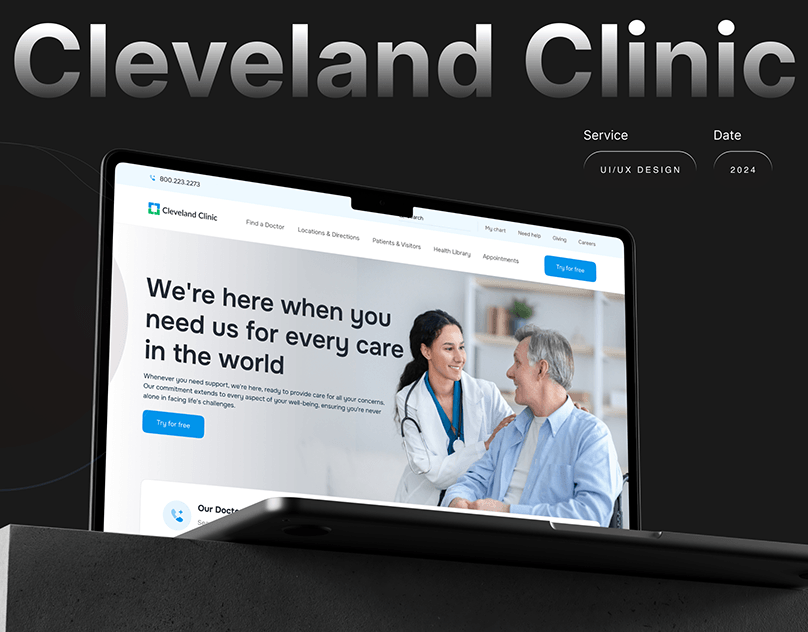 Healthcare website project