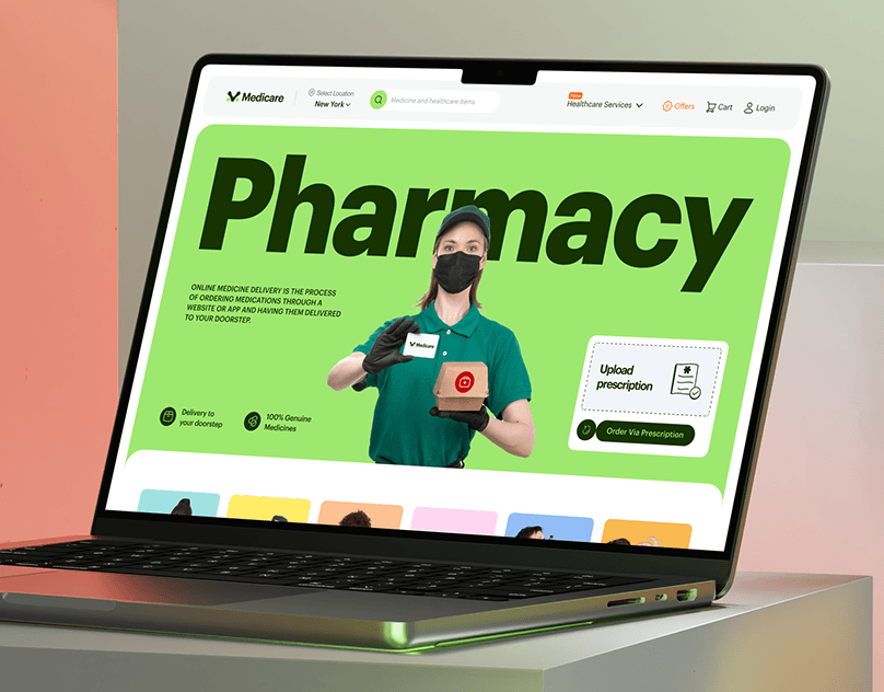 Healthcare website project