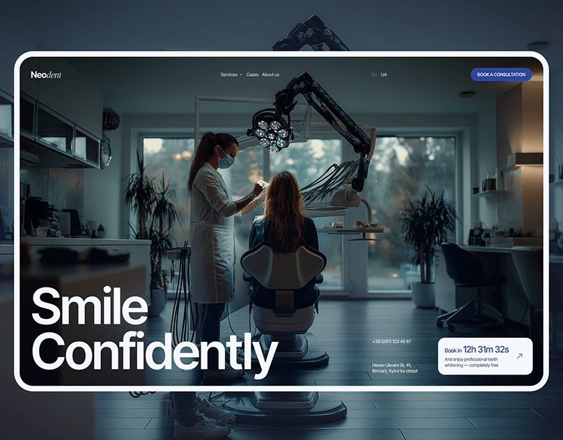 Healthcare website project