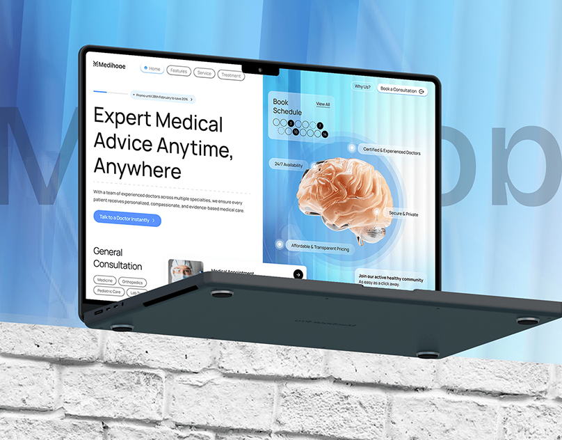 Healthcare website project