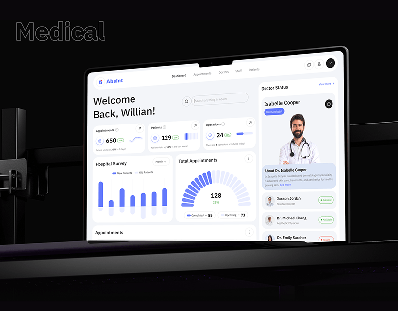 Healthcare website project