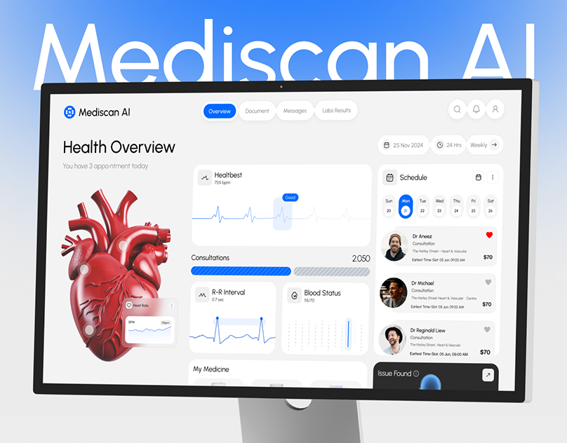 Healthcare website project