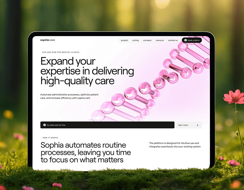 Healthcare website project